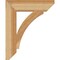 Ekena Millwork Thorton Slat Rough Sawn Bracket, Western Red Cedar, 4"W x 18"D x 22"H BKT04X18X22THR06RWR - alternate 2